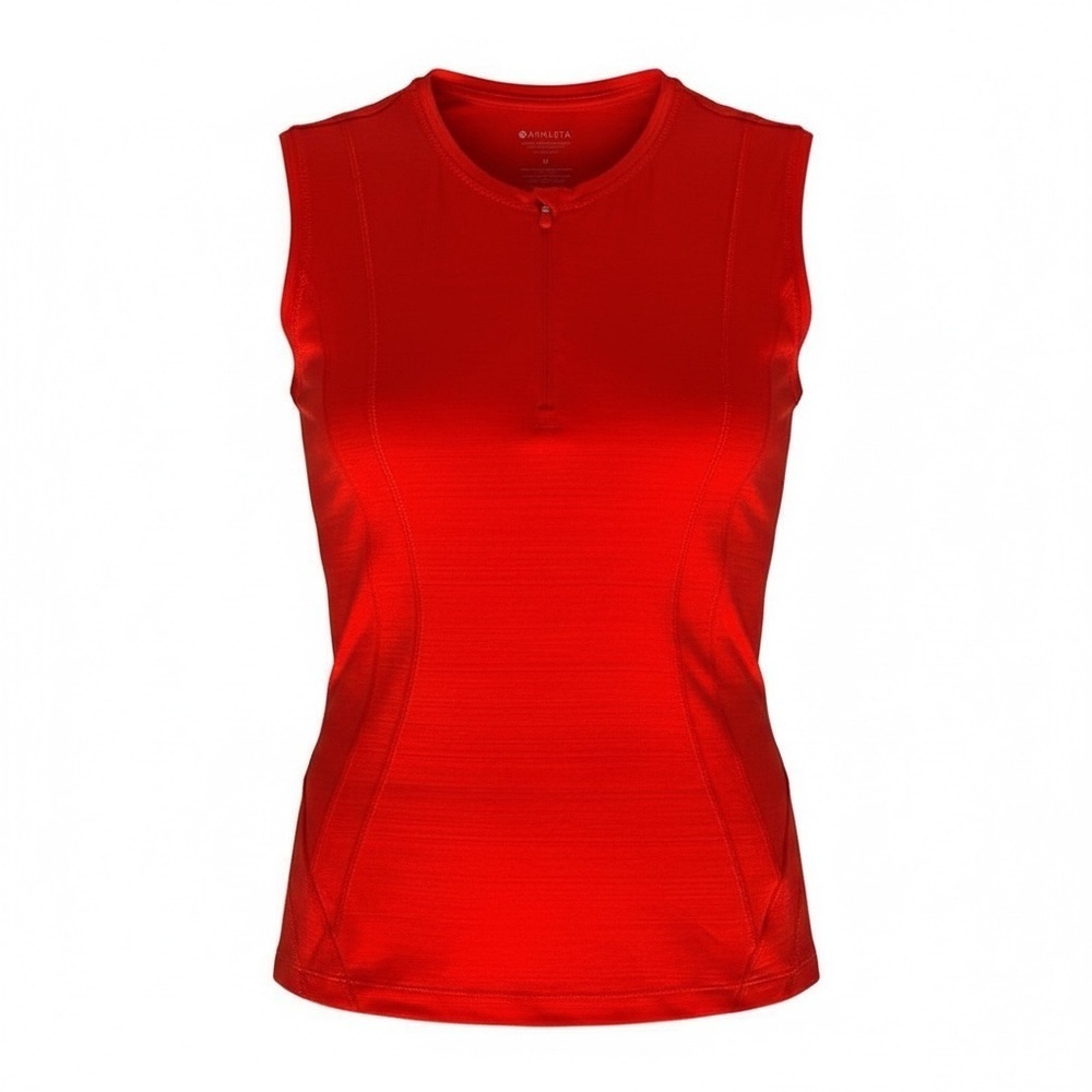 Athleta Fitted Tank Orange Size Medium